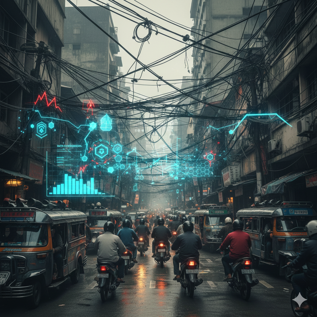 Tantangan Mengimplementasikan Teknologi Smart City di Jakarta dan Manila.